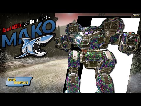 MWO Build & Skills : Quad AC10 Mako Bites Hard