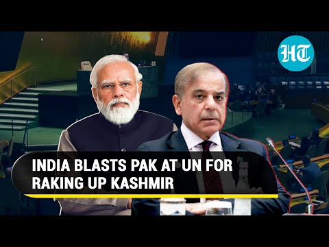 India rips Pak for ‘sheltering’ terrorists after it rakes up Kashmir issue again at UN | Watch
