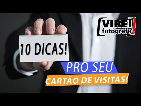 , title : '10 Dicas FÁCEIS para o seu CARTÃO DE VISITA! como FAZER UM BOM CARTÃO?