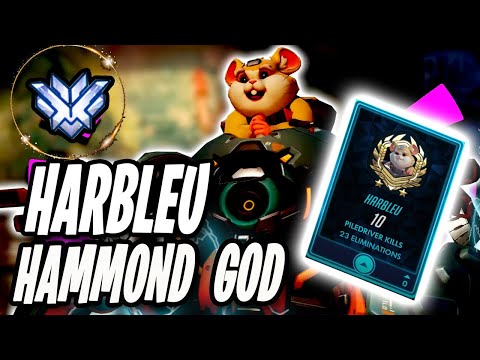 HAMMOND MAIN - HARBLEU! HAMMOND GAMEPLAY OVERWATCH SEASON 25 TOP 500