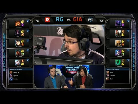 EU LCS Expansion GIA vs RG Game 2 Highlights