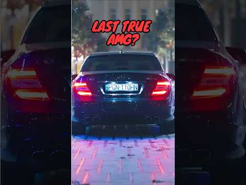 Mercedes C63 AMG: The Last True AMG? #shorts #cars #AMG