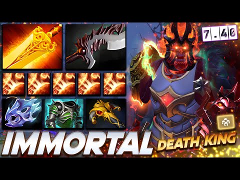 [7.40] Wraith King Ultimate Action - Dota 2 Pro Gameplay [Watch & Learn]