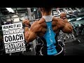 MIXING IT ALL TOGETHER NOW... | Coach Destroys My Traps & Lats!