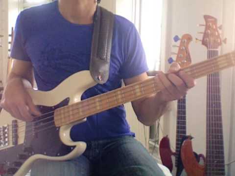 L159 Funky finger funk bass in G