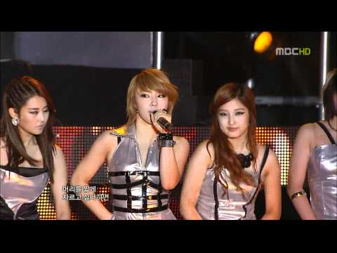 100904 MBC Incheon Korean Music Wave part10   4minute