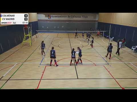 Voleibol Infantil Colmenar vs CVMadrid