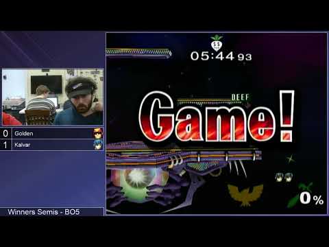SSS 12.2 SSBM - Golden (C. Falcon) vs. Kalvar (Marth) - Melee WSF