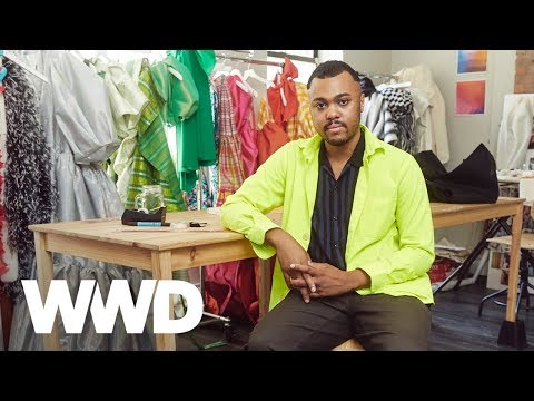 NYFW Spring 2020: Getting Dressed With Christopher John Rogers | Bridget Foley's Diary | WWD