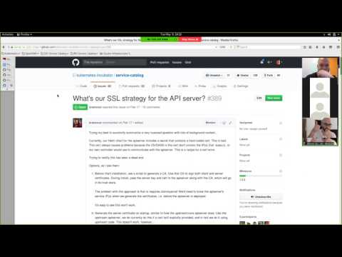 SIG Service Catalog Open Service Broker API Spec Review