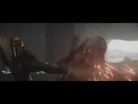The Mandalorian - The Armourer attacks the pirates (4K HDR)