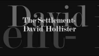 The Settlement- Dave Hollister