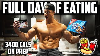 FULL DAY OF DIETING ON 3400 CALS!! | Road to Natty Pro Ep. 5