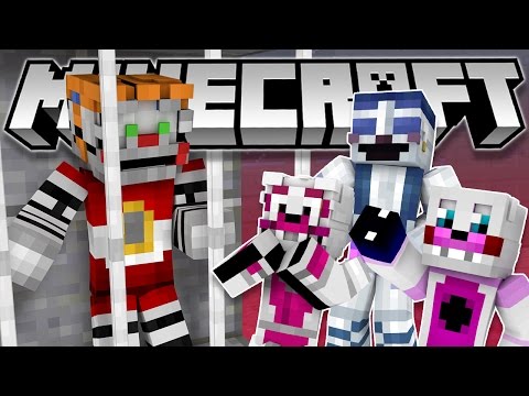 Minecraft Five Nights at Freddys - Five Nights At Freddy's: Sister Location - Baby Voice in The Vents (Minecraft Roleplay)