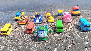 Mainan Robocar Poli dan Mainan Mobil Bus Tayo