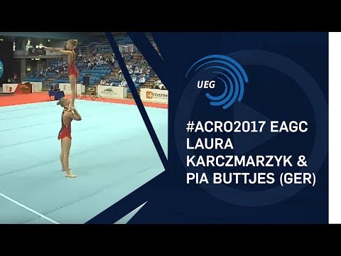 Laura KARCZMARZYK & Pia BUTTJES (GER) - 2017 11 - 16 women's pair final