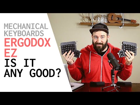 MECHANICAL KEYBOARD REVIEW - Ergodox EZ - What is it like to use an Ergodox Keyboard?