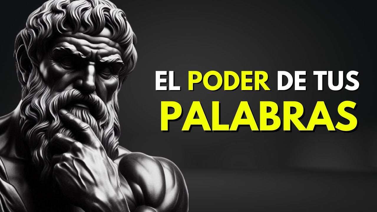 DESCUBRE CÓMO TRANSFORMAR TU VIDA SOLO CON LO QUE DICES | SABIDURÍA ESTOICA | ESTOICISMO