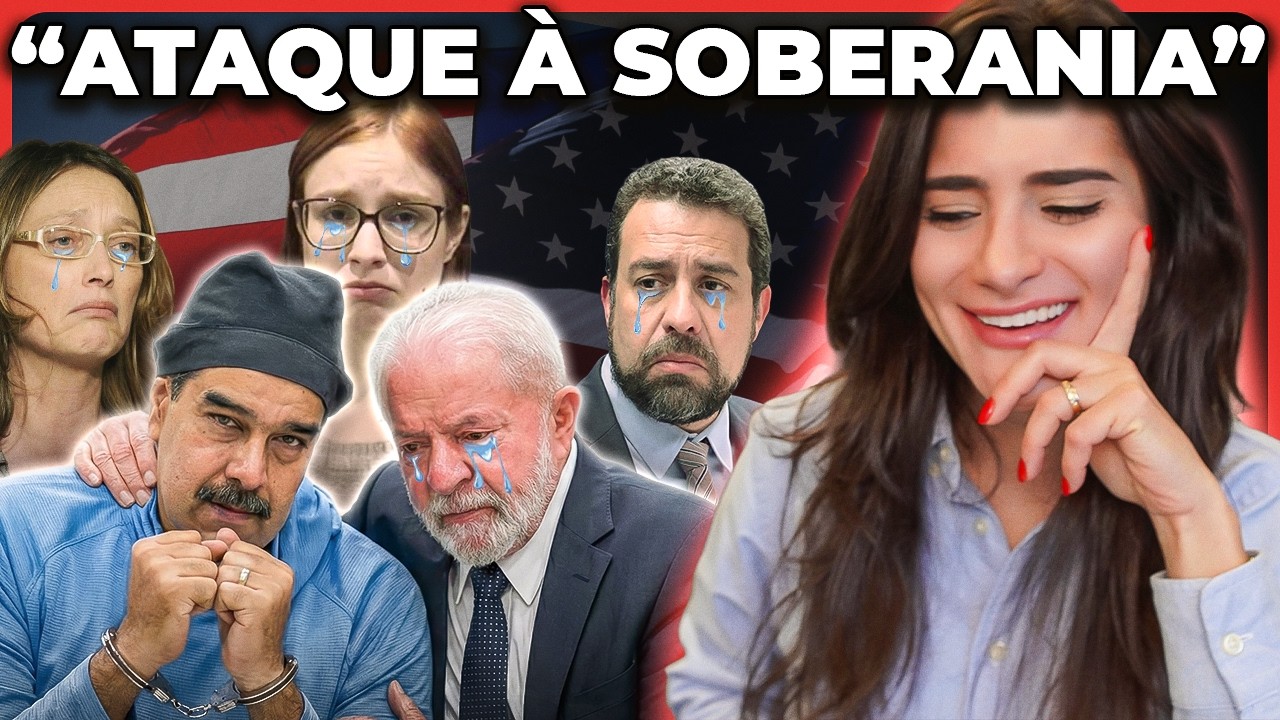 REAGINDO ao CHORORÔ dos COMUNAS após QUEDA DE MADURO na VENEZUELA