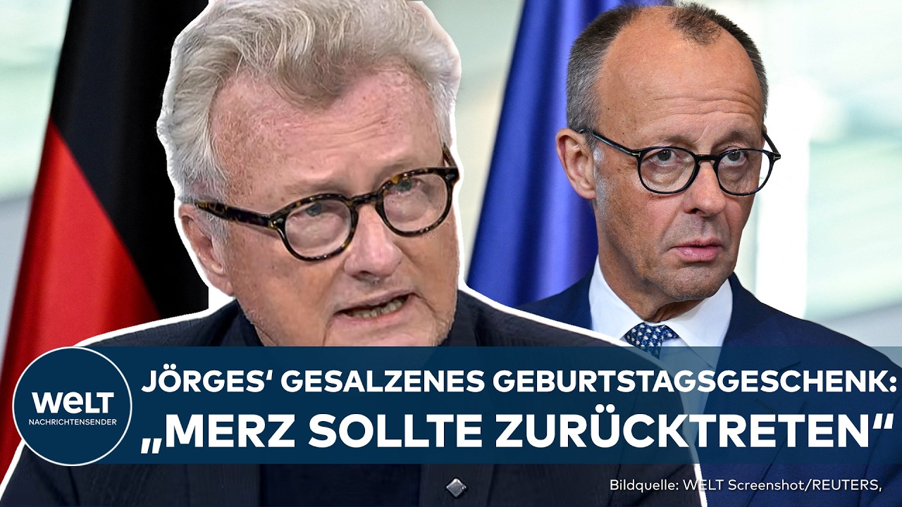 HANS-ULRICH JÖRGES: Merz wird 70 - Jörges wünscht ihm Gesundheit und "Abtritt" für Andere