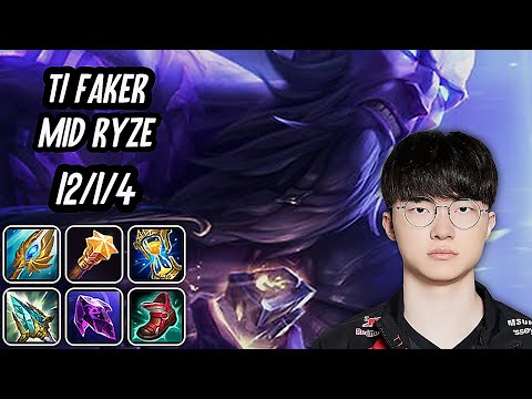 T1 Faker Mid Ryze SoloQ Replay 20251006
