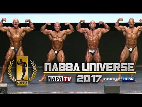 NABBA Mr Universe 2017 - Over 50's Call-out's and Comparisons
