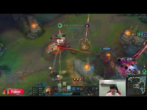 SKT T1 Faker Azir vs Syndra mid part 9.19