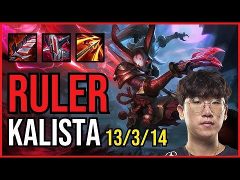 RULER - KALISTA vs. KAI'SA ADC | KR MASTER | PATCH 11.1