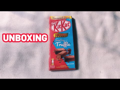 UNBOXING Kit Kat Tempting Truffle