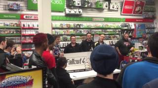 Atom Bomb Baby performed at Fallout 4 midnight release