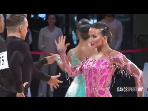 Pavel Tishchenko - Victoria Nikulshina, RUS, 1/4 Cha-Cha-Cha