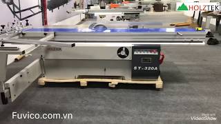 Holztek ST-320A | Máy cưa bàn trượt 2 lưỡi tải nặng Holztek giá tốt nhất TP. HCM