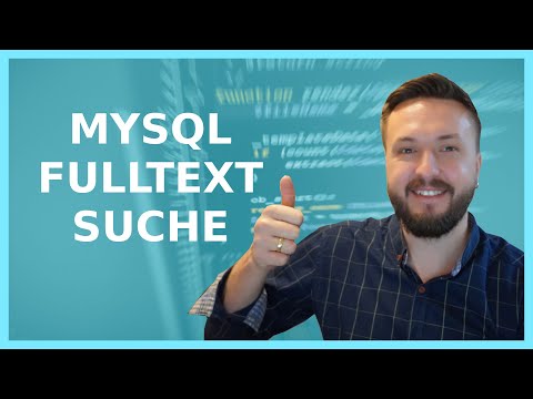 MYSQL Fulltext Suche mit PHP 8