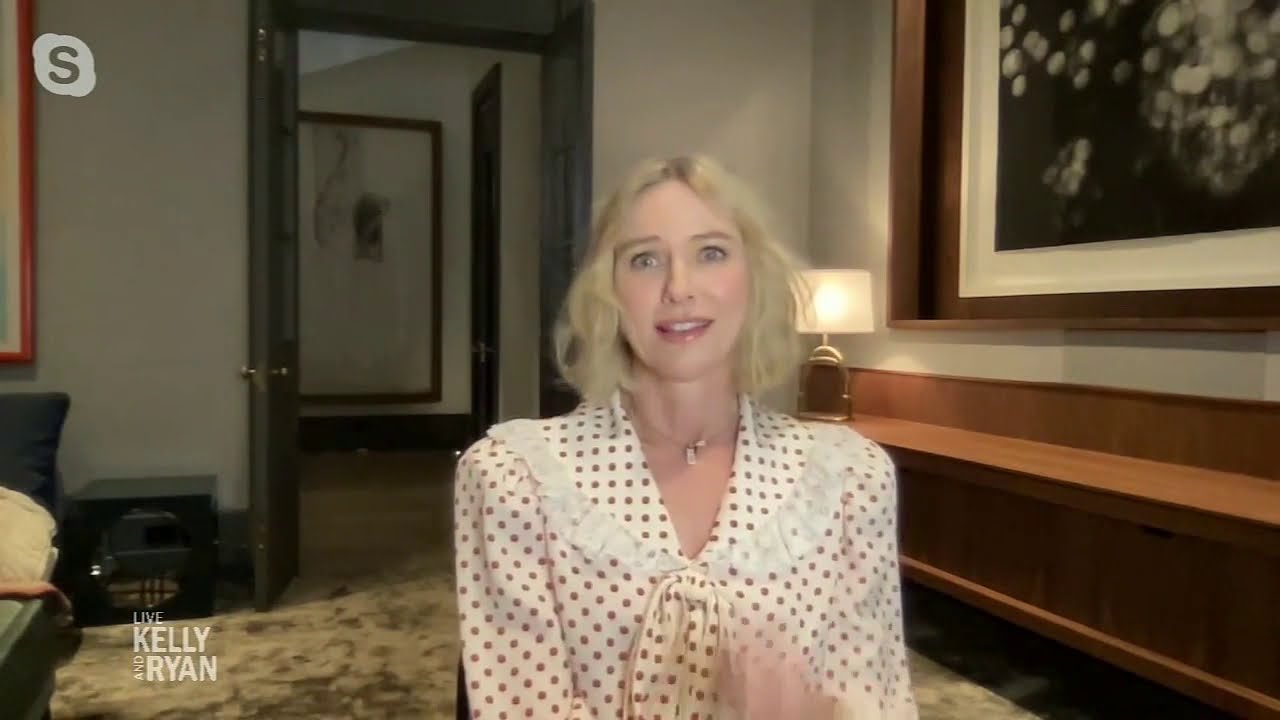 Naomi Watts Talks About Life at Home With Her Daughters in Virtual School - YouTube