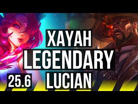 XAYAH & Thresh vs LUCIAN & Milio (ADC) | 11/1/15, Legendary | KR Master | 25.6