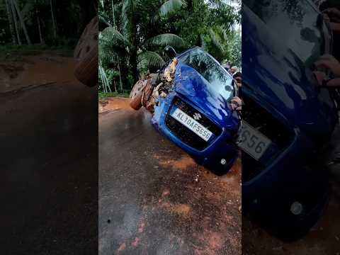Ritz After Accident🥵#shorts #carlover #carlovers #car #ritz #accidenttrector #accident #maruti #show