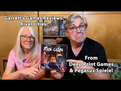 Garrett's Games Reviews: Rival Cities from Deep Print Games and Pegasus Spiele