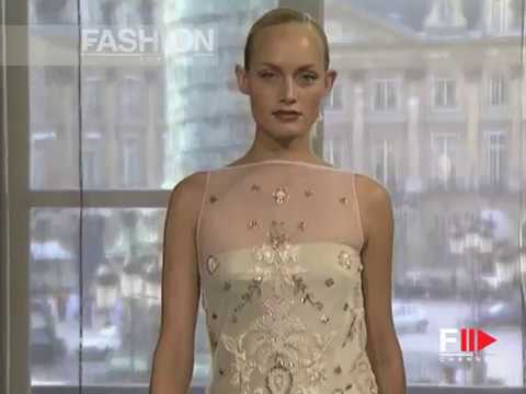 "Valentino" Autumn Winter 1998 1999 Paris 4 of 4 Haute Couture woman by FashionChannel