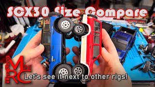 SCX30 Size Comparison! Orlandoo Hunter, SCX24, and more!