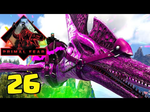DOMAMOS O MALIN PTERO, O  MAIS RÁPIDO DO MOD  - ARK PRIMAL FEAR #26- ARK: SURVIVAL EVOLVED