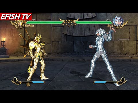 Libra Dohko God Cloth vs Alcor Bud (Hardest AI) - Saint Seiya: Soldiers' Soul
