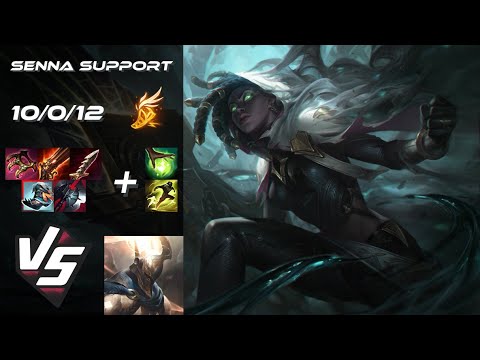SUPPORT Senna vs Pantheon - EU Grandmaster Patch 25.22