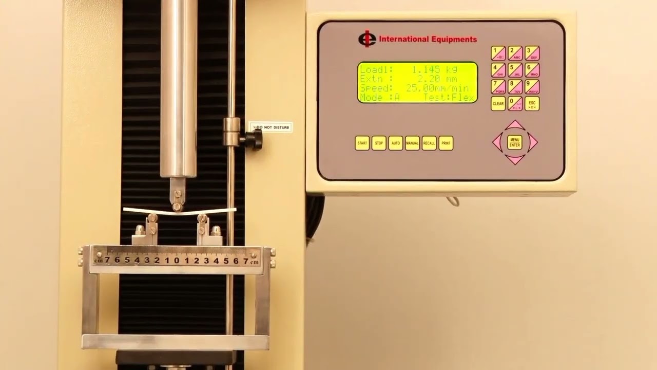 Universal Testing Machine (UTM) | Tensile, Flexural & Compression Tester by International Equipments