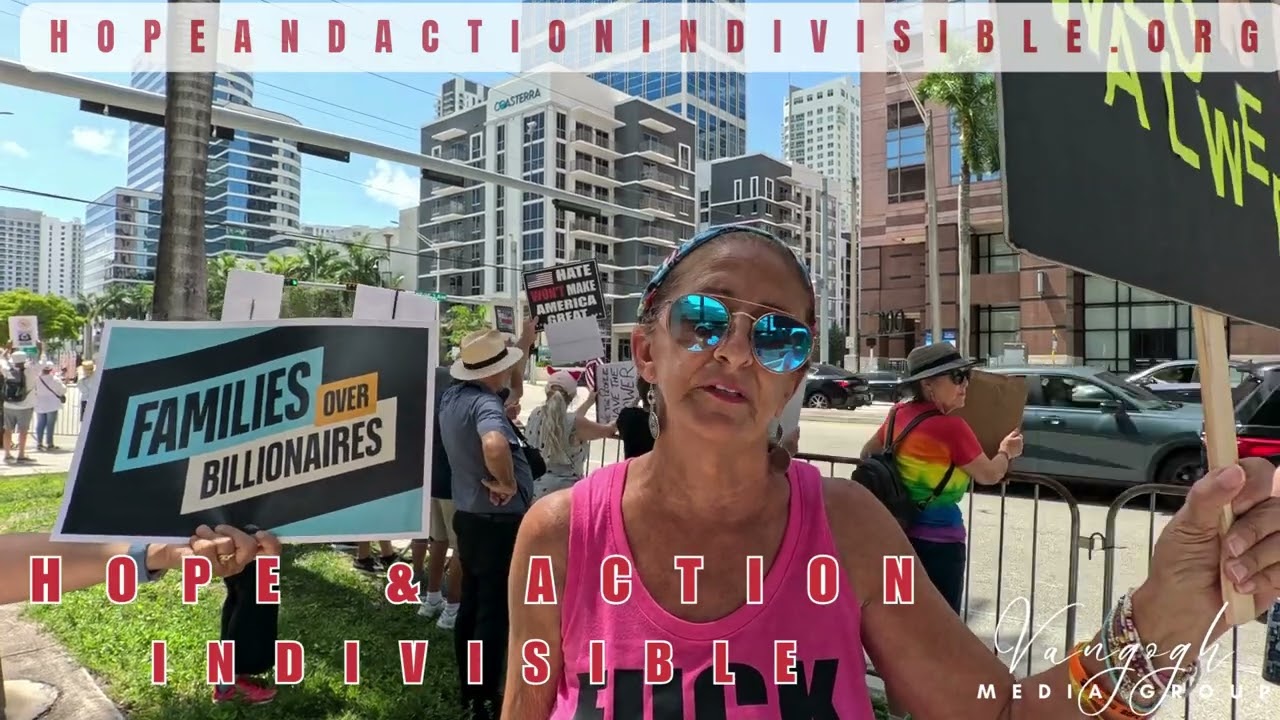 Fort Lauderdale Florida June 21 2025 Hops & Action Indivisible