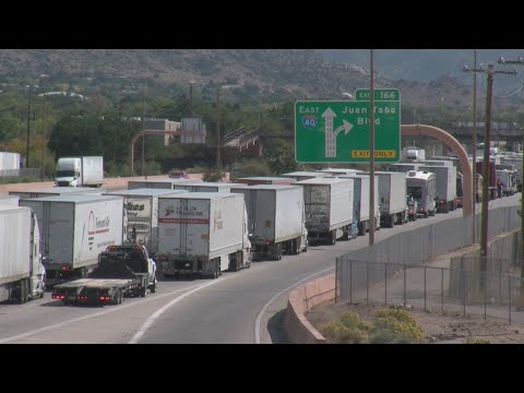 Downed communications line causes traffic standstill on I-40 eastbound and westbound