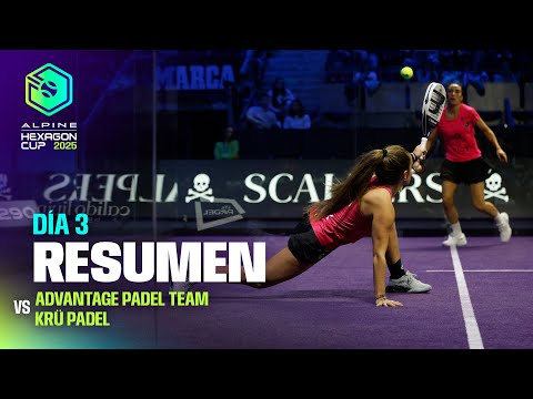 Highlights Advantage Padel Team vs Krü Padel women | Hexagon Cup 2025