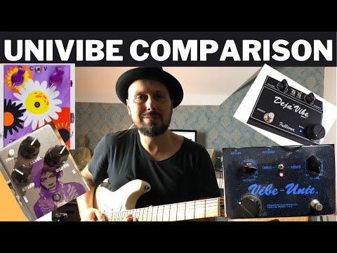 Univibe Comparison | Jam Pedals, MXR, Fulltone, Prescription