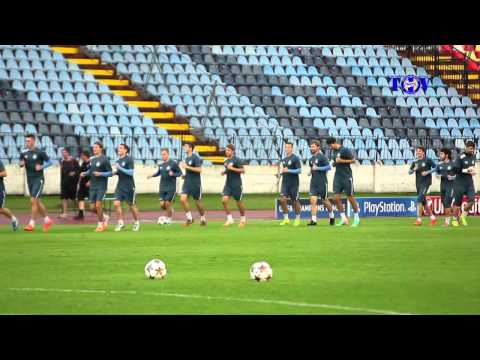 19.08.2014_Слован (Братислава, Словакия) - БАТЭ (Борисов, Беларусь). Предматчевая тренировка