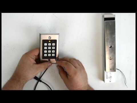 How to Control a Magnetic Lock from a Keypad