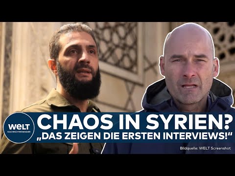SYRIEN: Sorge in Nahost! Rebellen-Chef äußert sich zur Lage! Wie sind die Pläne der HTS-Miliz?